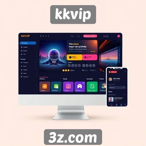 Análise da interface do usuário do kkvip